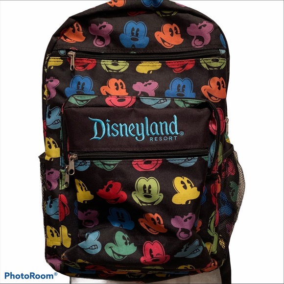 Disneyland Resort Handbags - Disneyland Resort backpack-Mickey print-EUC